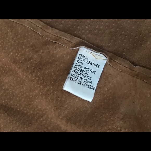 Amazing Leather Penny Lane Style Cape - Picture 5 of 6